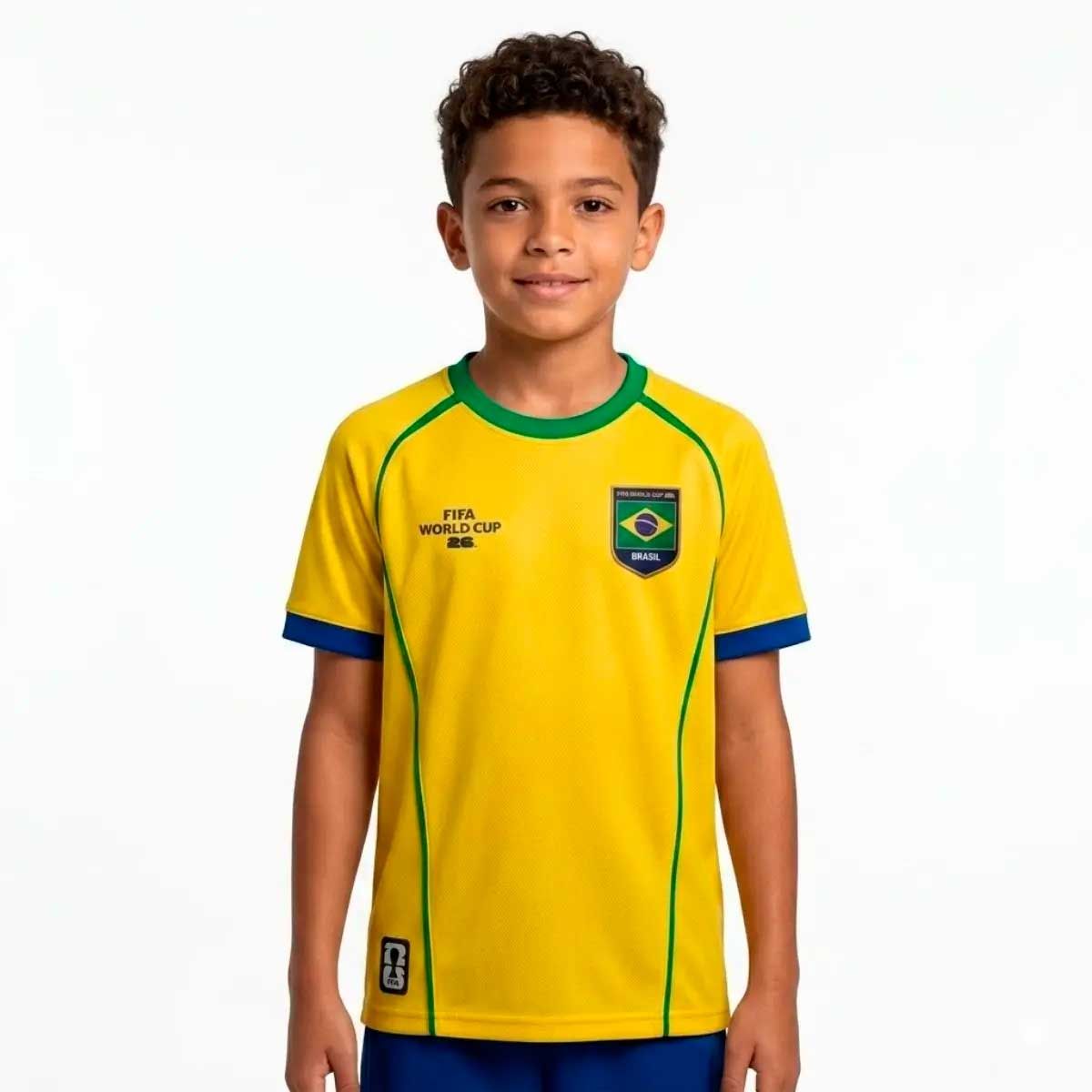 SPARTA - Camiseta Futbol Niños Fexpro fifa fanwear ROTW Brasil