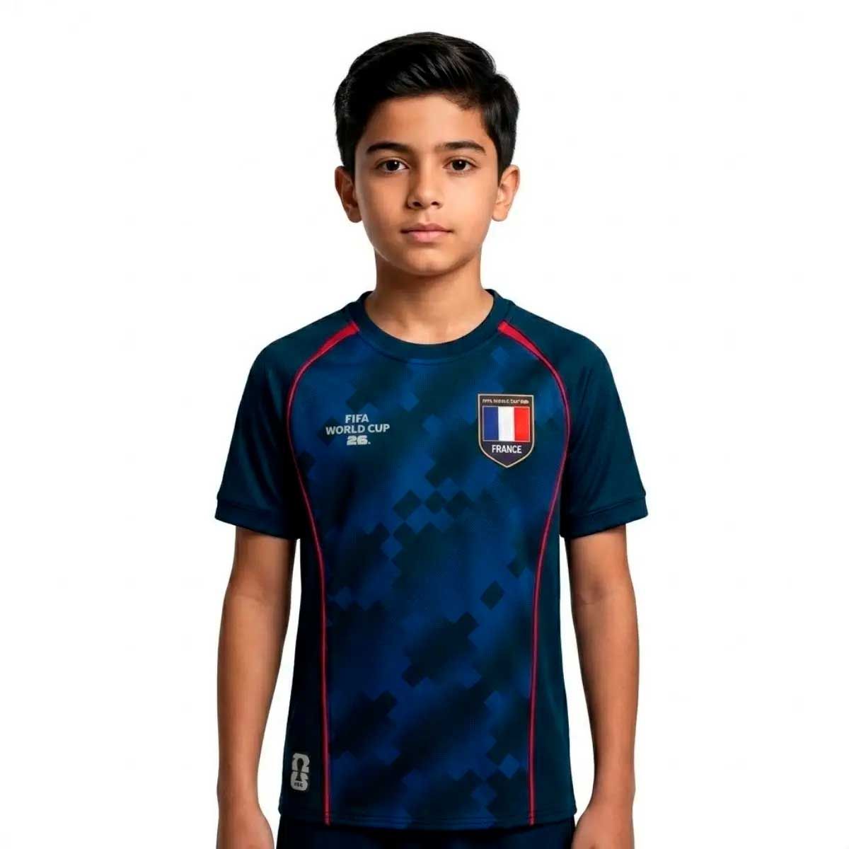SPARTA - Camiseta Futbol Niños Fexpro fifa fanwear ROTW Francia azul
