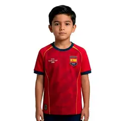 SPARTA - Camiseta Futbol Niños Fexpro fifa fanwear ROTW España rojo