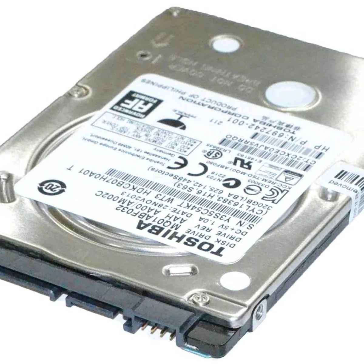 TOSHIBA - Disco Duro Toshiba L200 500gb 2.5  pc-consola-nvr Plateado