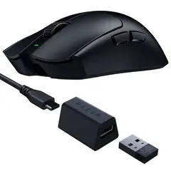 RAZER - Mouse Gamer Viper V3 Pro SE, Ultraligero 54g, Sensor Focus Pro 35k DPI, 1K Polling Rate, Negro