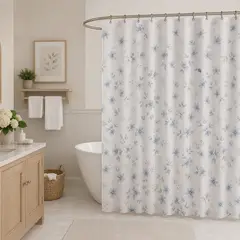 PALERMO - Cortina Ducha Baño Diseños Impermeable Con Imanes 180x180cm