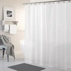 PALERMO - Forro Cortina Baño Ducha 180x180cm Impermeable Transparente