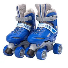 GENERICO - Patines en Línea Ajustables Azul para Niños