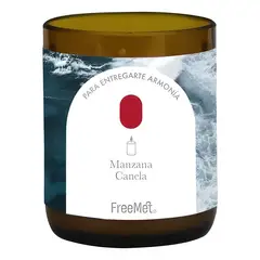 GENERICO - Vela aromática manzana canela ámbar