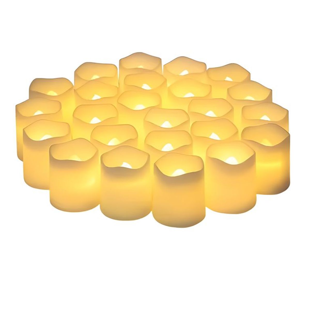 GENERICO - Pack 24 velas LED decorativas