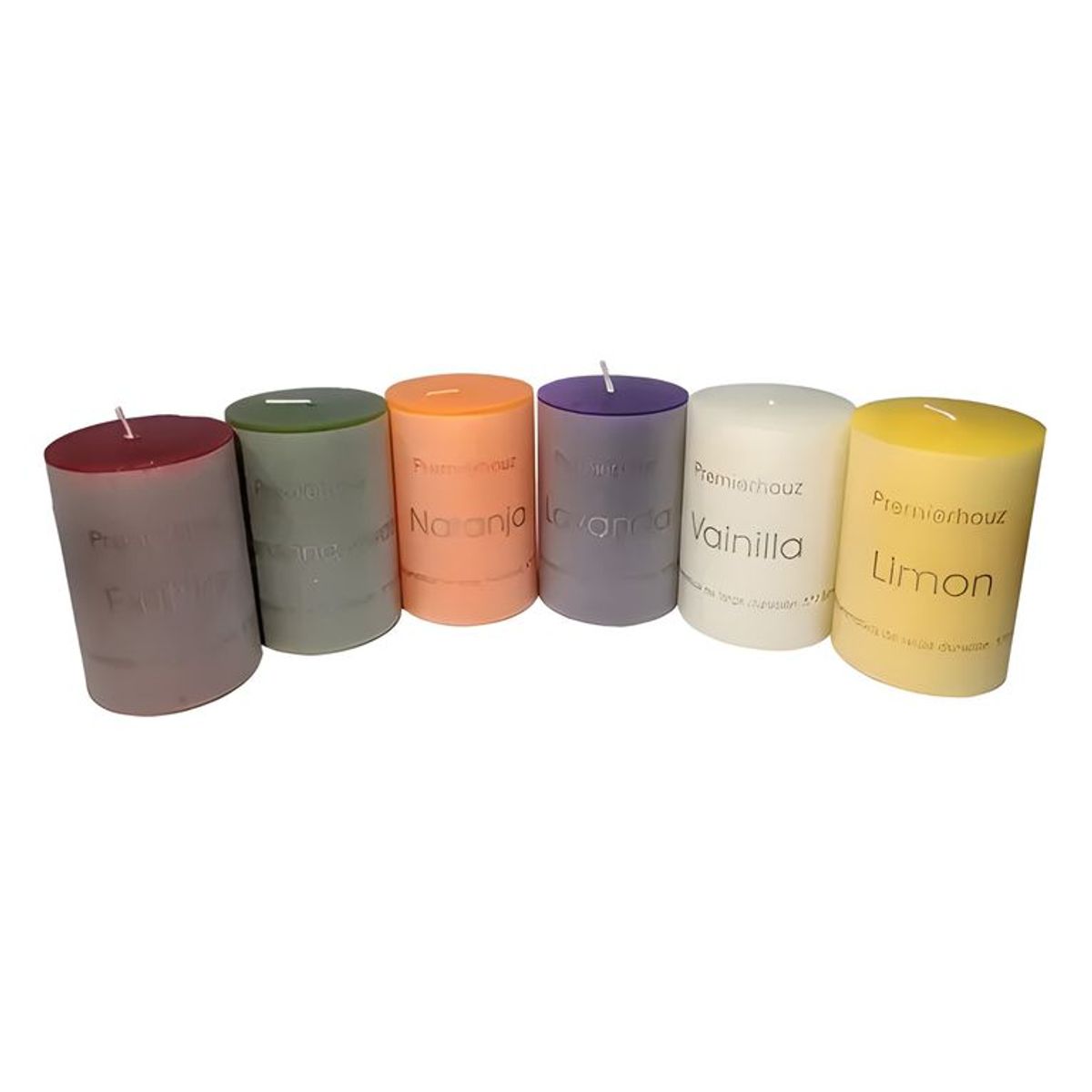 GENERICO - Pack 12 velas aromáticas surtidas