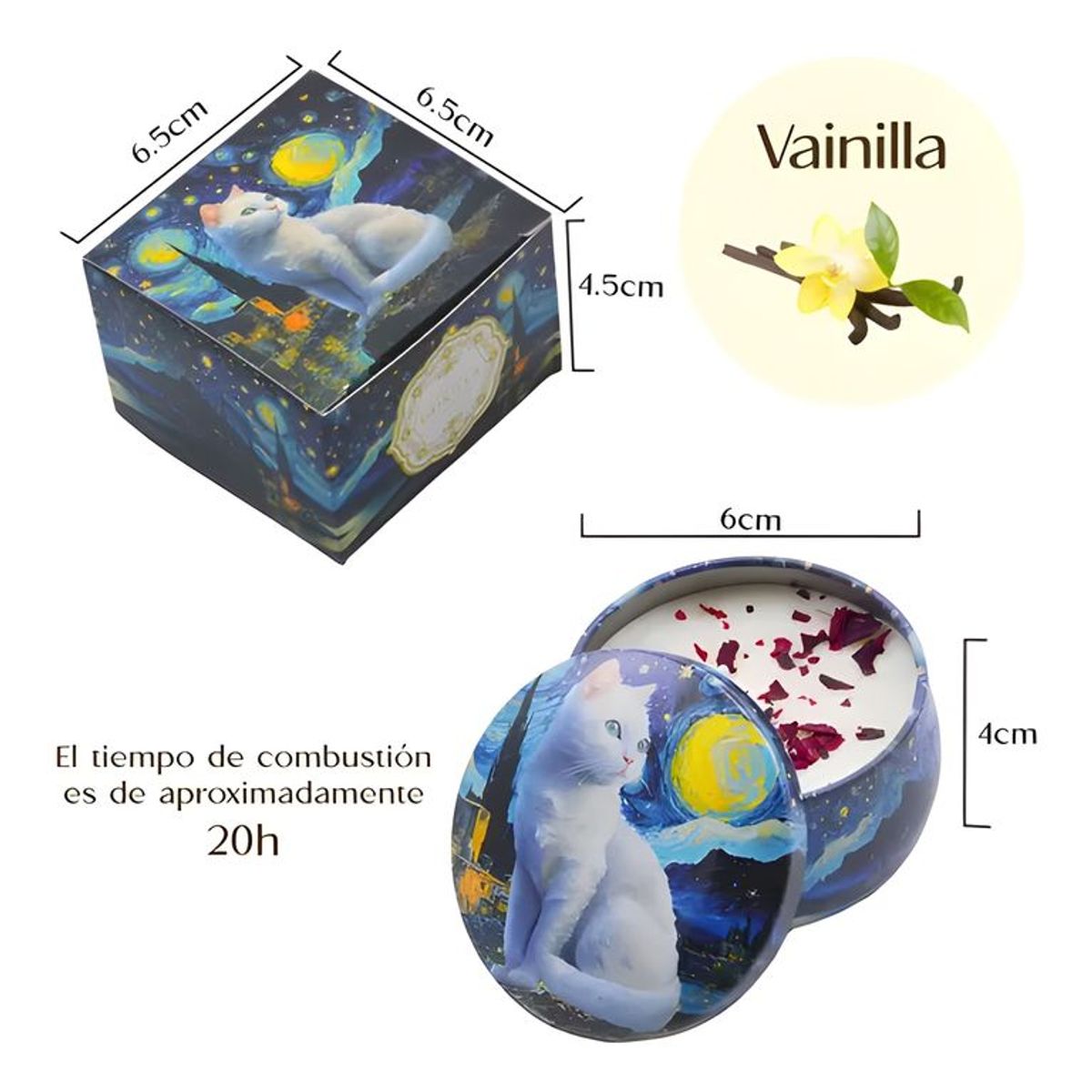 GENERICO - Velas aromáticas decorativas animales