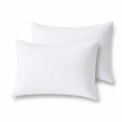 ZEE DREAMS - Pack x 2 fundas Protector Almohada 50x70cm Acolchada ZeeDreams