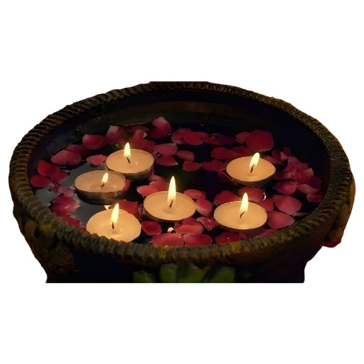 GENERICO - Pack 50 velas tea light decorativas