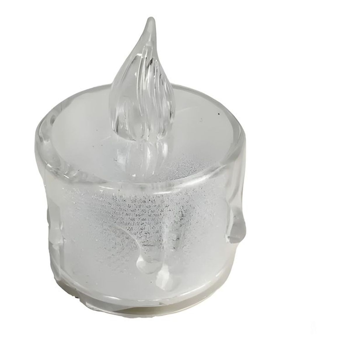 GENERICO - Pack 24 velas LED efecto llama luz cálida