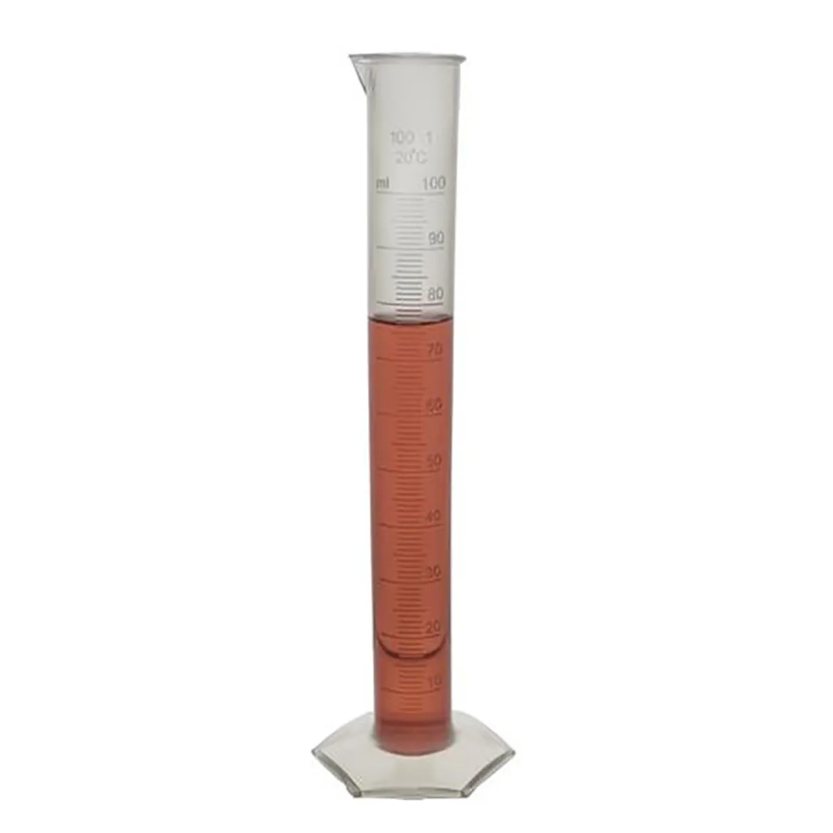 GENERICO - Probeta plastica 100 ml graduada (unidad)