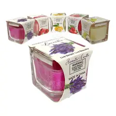 GENERICO - Set 6 velas aromáticas en pocillo surtidas