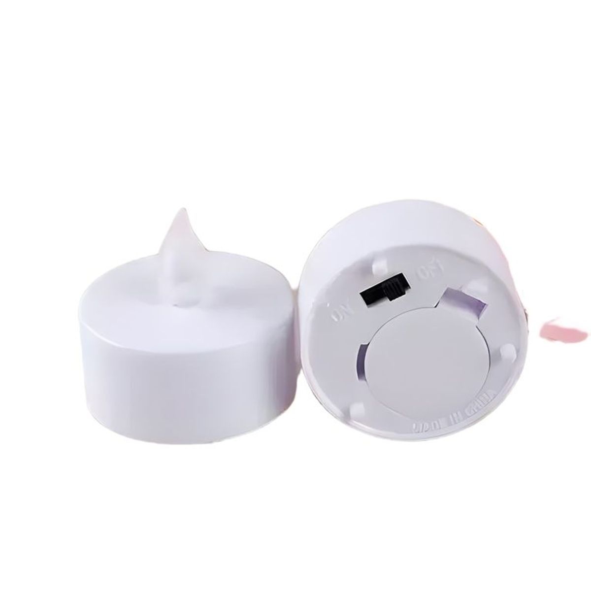 GENERICO - Pack 24 velas LED decorativas amarillas