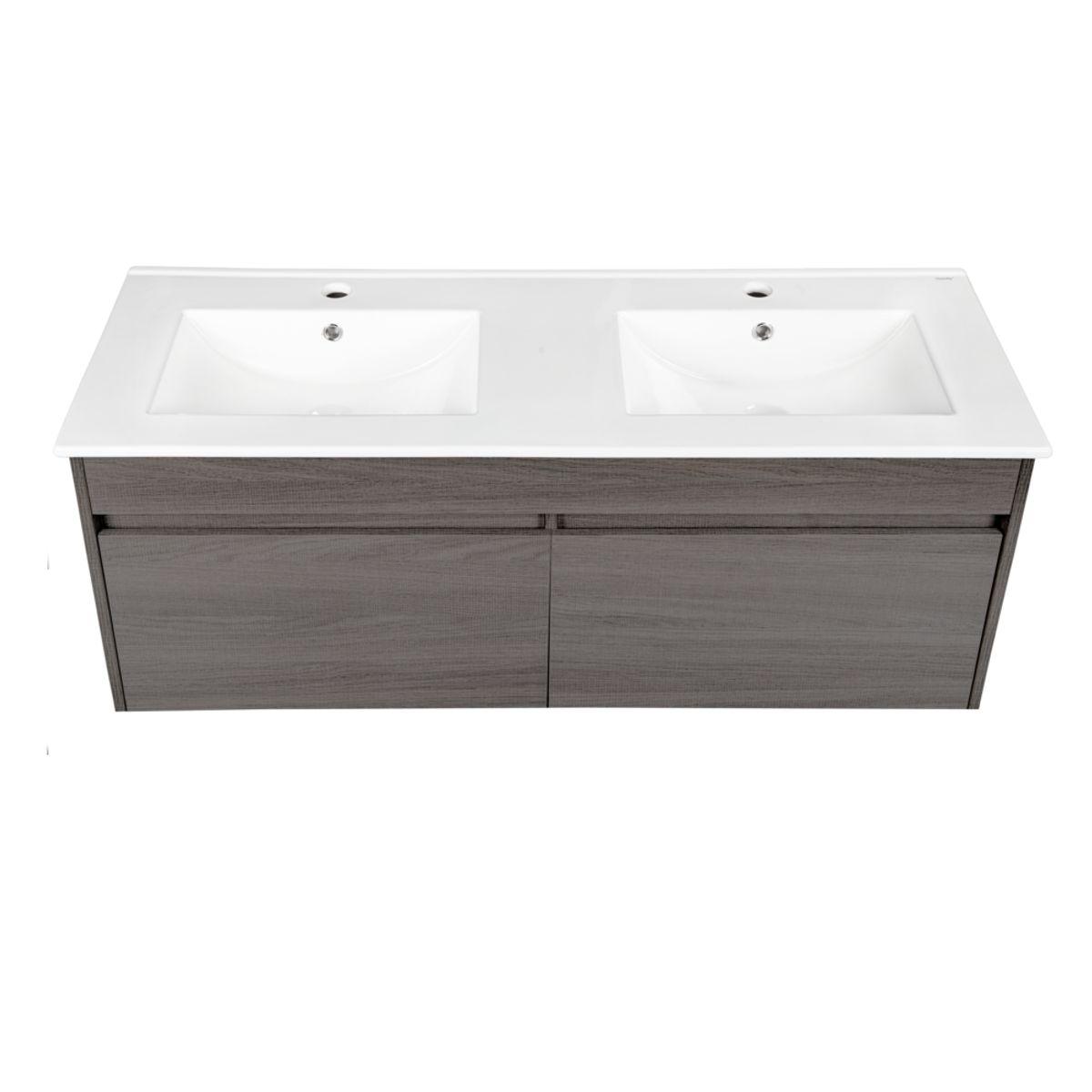 DUSCHY - Mueble Vanitorio 120x45x45 cm Gris Oak Siri