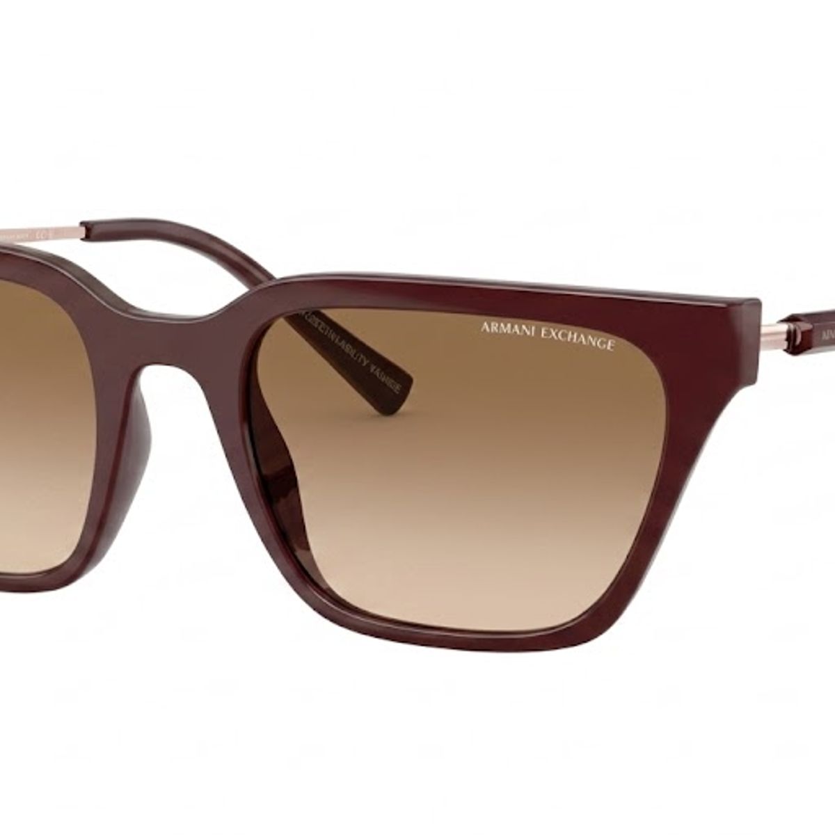 ARMANI EXCHANGE - LENTE DE SOL ARMANI EXCHANGE - AX4158S 838389 - Burdeos brillante