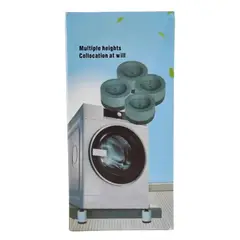 GENERICO - Kit de Bases Soporte Antivibración para Lavadora