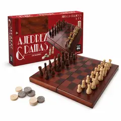 TOYNG - Juego de Mesa Ajedrez Damas Premium -