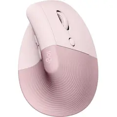 LOGITECH - Mouse vertical inalámbrico ergonómico Lift ROSA - Diestro