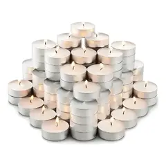 GENERICO - Velas flotantes pack 50 unidades blanco