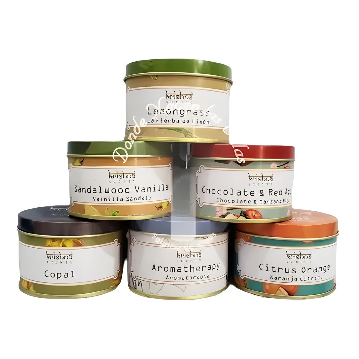 GENERICO - Vela aromática pack 6 unidades 7