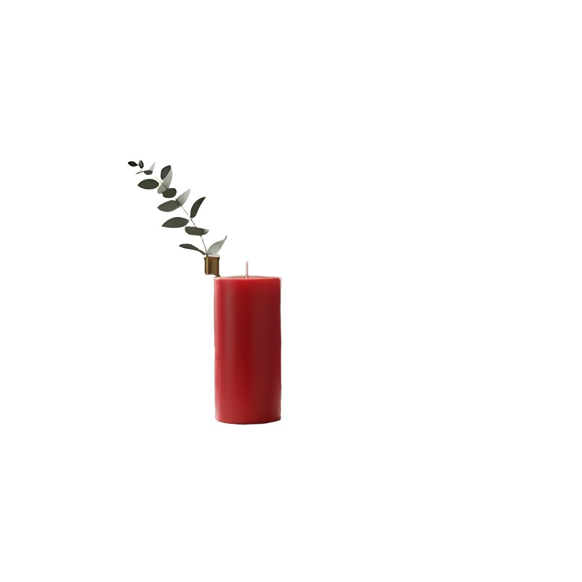 GENERICO - Pack velas rojas aromáticas 10x5 cm