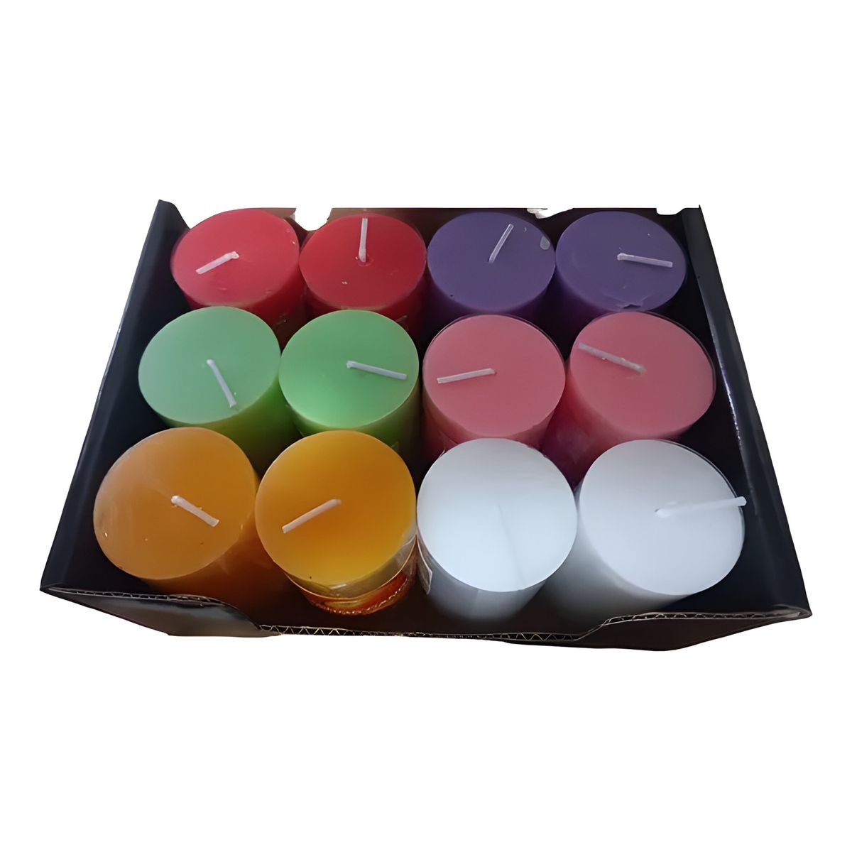 GENERICO - Pack 12 velas aromáticas surtidas 3