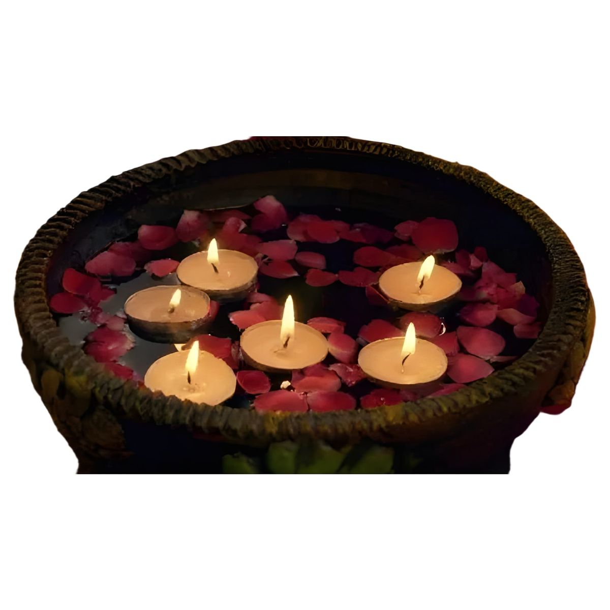 GENERICO - Pack 50 velas tea light decorativas