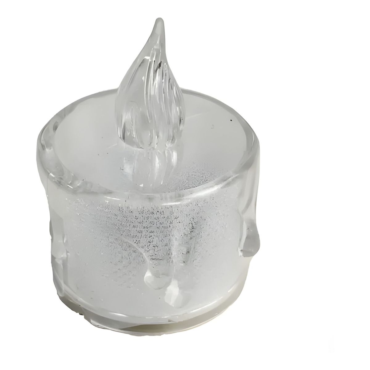 GENERICO - Pack 12 velas LED efecto llama luz cálida
