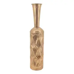 GENERICO - Vasija vintage metálica decorativa cobre