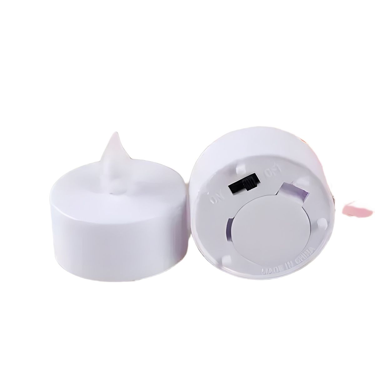 GENERICO - Pack 24 velas LED decorativas amarillas