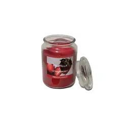 GENERICO - Vela aromática frutilla en jarra de vidrio 5