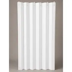 DECORAWOOD SPA - Cortina de Madera Hangaroa Puerta 95x210 cm Blanco