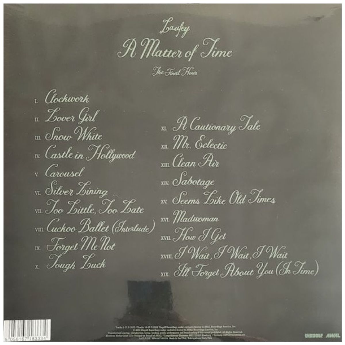 HITWAY MUSIC - LAUFEY - MATTER OF TIME THE FINAL HOUR 2LPDREAMY WATERCOLOR VINYL - VINILO
