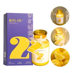 GENERICO - Vela aromática 200 g en frasco aroma amarillo limón