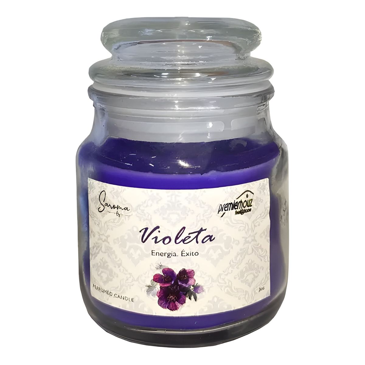 GENERICO - Velas aromáticas pack 6 en frasco de vidrio