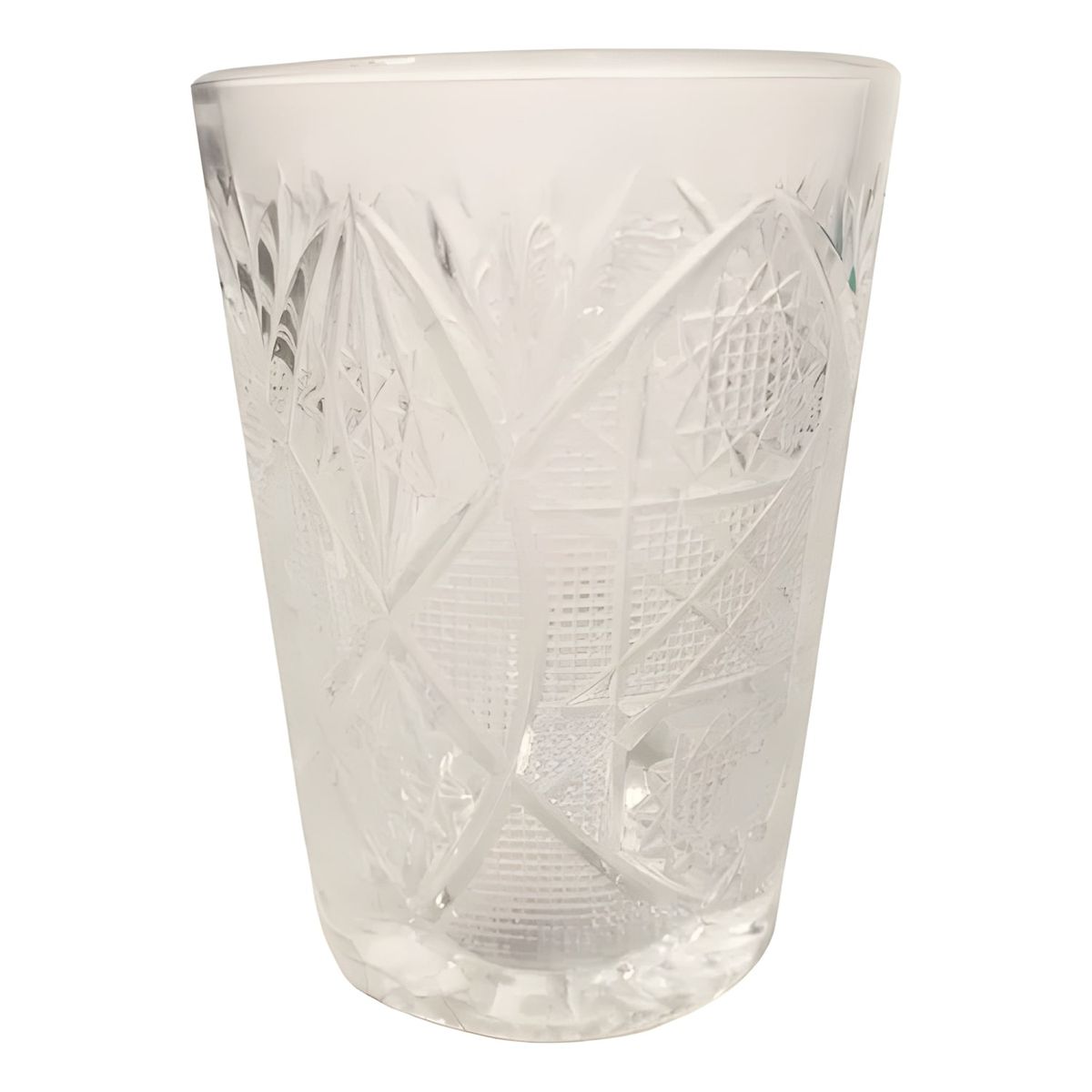 GENERICO - Portavelas decorativo vidrio pack 4 blanco