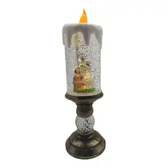 GENERICO - Vela led decorativa diseño navideño