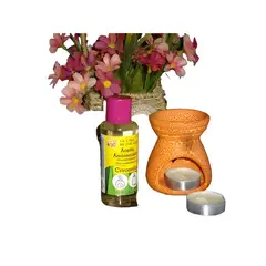 GENERICO - Set aceite aromático con portavelas