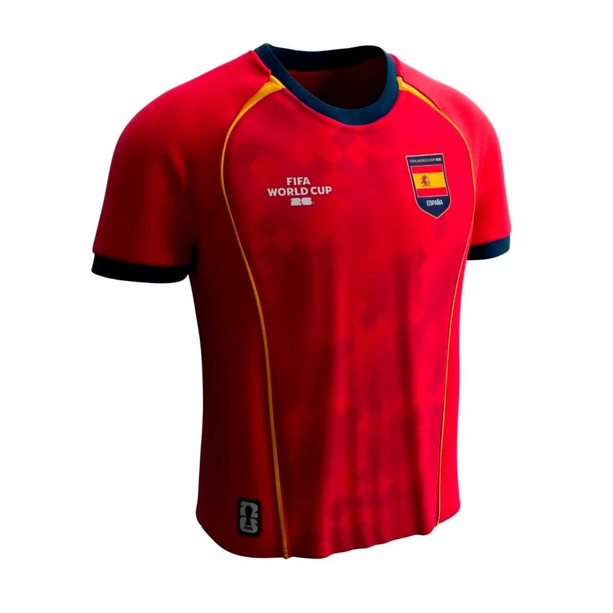 SPARTA - Camiseta Futbol hombre Fexpro fifa fanwear ROTW España Rojo