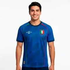 SPARTA - Camiseta Futbol hombre Fexpro fifa fanwear ROTW Italia Azul