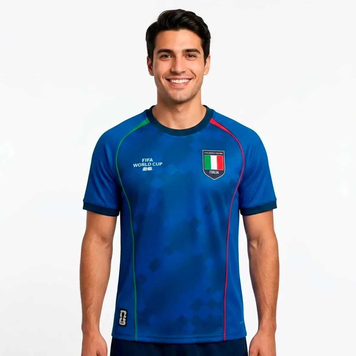 SPARTA - Camiseta Futbol hombre Fexpro fifa fanwear ROTW Italia Azul