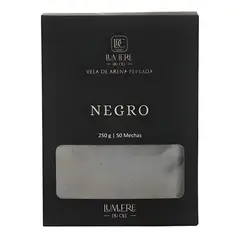 GENERICO - Vela de arena perlada sin aroma negro