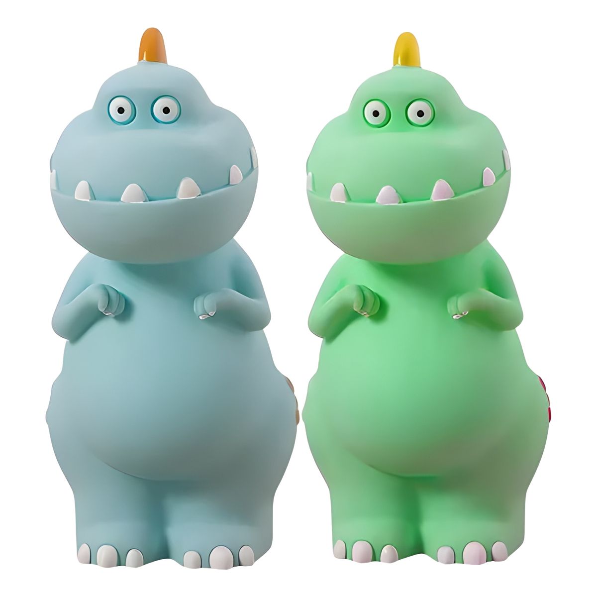 GENERICO - Alcancía infantil pack 2 dinosaurio colores variados