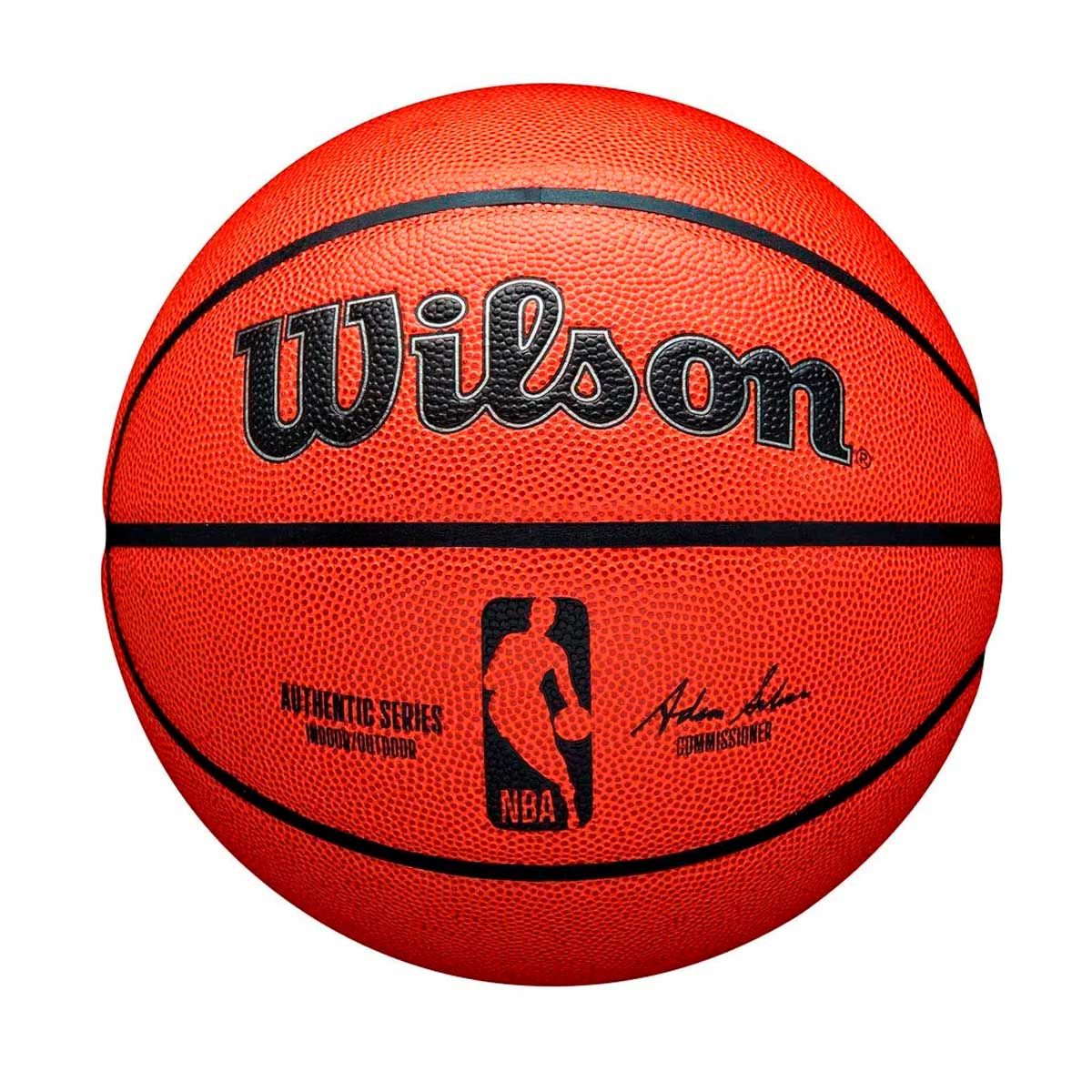 SPARTA - Balón Básquetbol Wilson NBA Authentic Series N°7 Naranjo