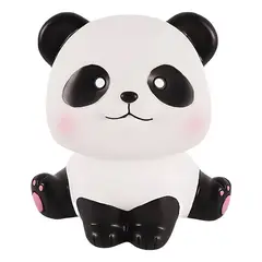 GENERICO - Alcancía decorativa osito panda y blanco negro