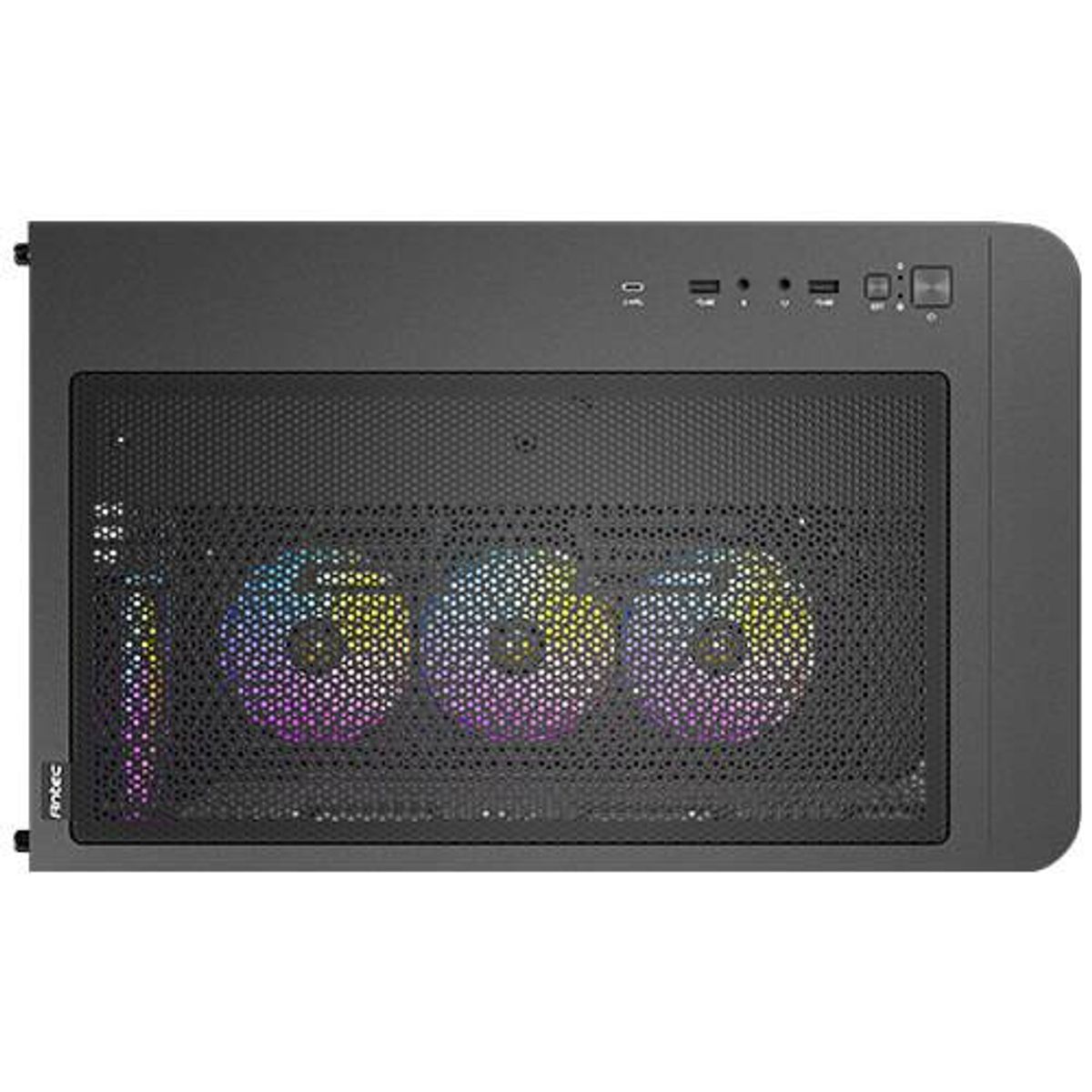 ANTEC - Gabinete Gamer Antec C5 Curve ARGB, Doble Cámara, Vidrio Curvado, ATX, m-ATX, ITX, Negro