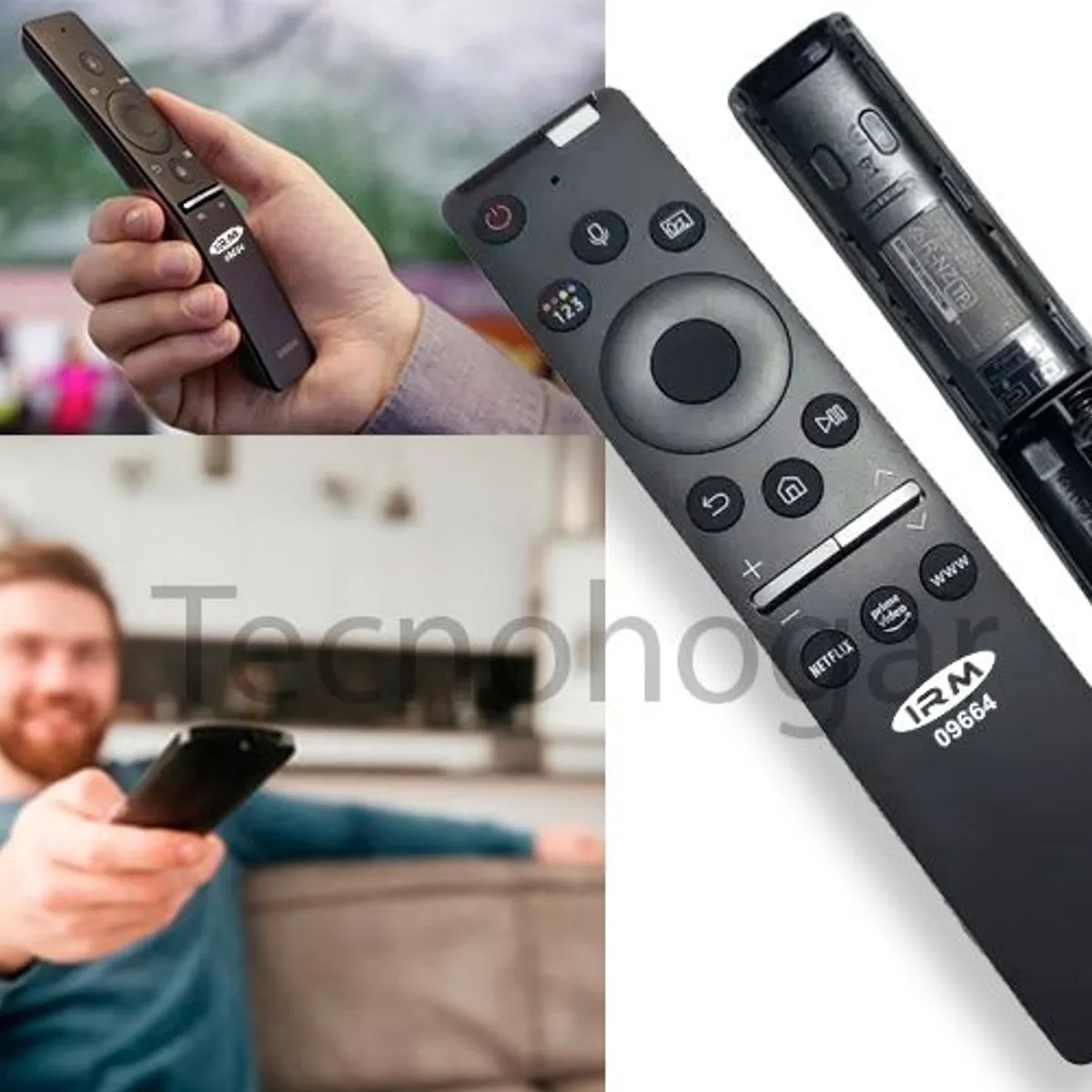 GENERICO - Control Smart Tv Control De Voz Compatible Samsung Series