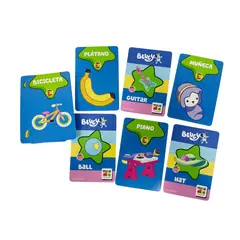 BLUEY - Juego Educativo Flash Cards Mis Primeras Palabras -