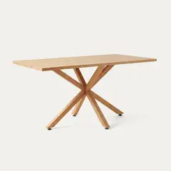 VENHOOUSE - Mesa Comedor Argo Rectangular 160cm Natural
